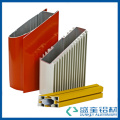 Sunkey aluminium profile with powder coating white for aluminum pipe